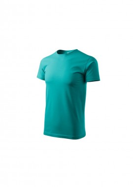 Malfini - Malfini Ανδρικό Διαφημιστικό T-shirt Κοντομάνικο σε Μπλε Χρώμα MLI-13719