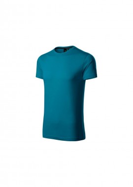 Malfini - Malfini Ανδρικό Διαφημιστικό T-shirt Κοντομάνικο σε Μπλε Χρώμα MLI-15393