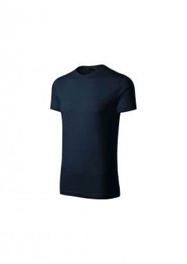Malfini - Malfini Ανδρικό Διαφημιστικό T-shirt Κοντομάνικο σε Navy Μπλε Χρώμα MLI-15302