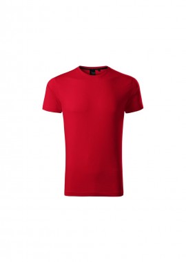Malfini - Malfini Ανδρικό Διαφημιστικό T-shirt Κοντομάνικο σε Κόκκινο Χρώμα MLI-15371
