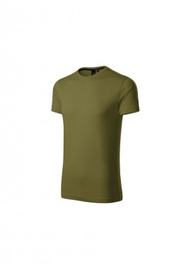 Malfini - Malfini Ανδρικό Διαφημιστικό T-shirt Κοντομάνικο σε Γκρι Χρώμα MLI-153A4