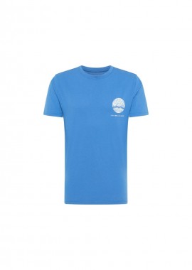Mustang - Mustang Ανδρικό T-shirt Κοντομάνικο Μπλε 10135485234
