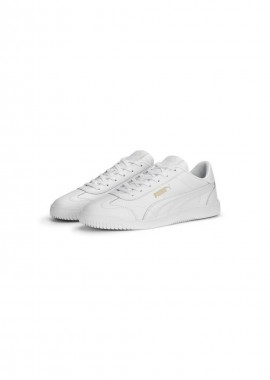 Puma - Puma Club 5v5 Ανδρικά Sneakers Λευκά 389406-01