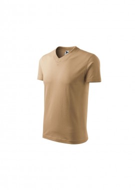 Malfini - Malfini Ανδρικό Διαφημιστικό T-shirt Κοντομάνικο σε Μπεζ Χρώμα MLI-10208