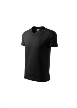 Malfini - Malfini Ανδρικό Διαφημιστικό T-shirt Κοντομάνικο σε Μαύρο Χρώμα MLI-10201