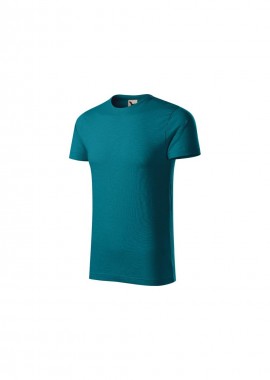 Malfini - Malfini Ανδρικό Διαφημιστικό T-shirt Κοντομάνικο σε Μπλε Χρώμα MLI-17393