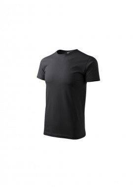Malfini - Malfini Ανδρικό Διαφημιστικό T-shirt Κοντομάνικο σε Γκρι Χρώμα MLI-13794