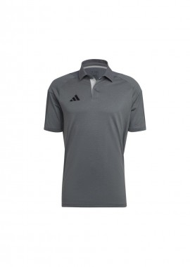 adidas performance - Adidas Tiro 23 Competition Ανδρικό T-shirt Κοντομάνικο Polo Γκρι HU1344