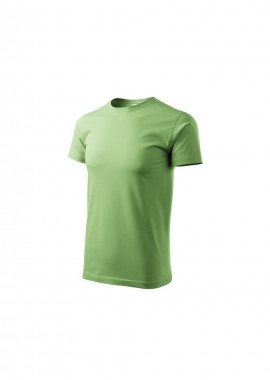 Malfini - Malfini Basic Ανδρικό Διαφημιστικό T-shirt Κοντομάνικο σε Πράσινο Χρώμα MLI-12939