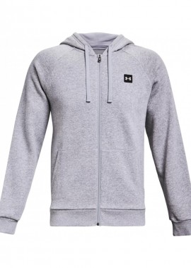 Under armour - Under Armour Rival Ανδρική Φούτερ Ζακέτα με Κουκούλα και Τσέπες Light Grey 1357111-011