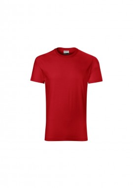 Rimeck - Rimeck Ανδρικό Διαφημιστικό T-shirt Κοντομάνικο σε Κόκκινο Χρώμα MLI-R0307