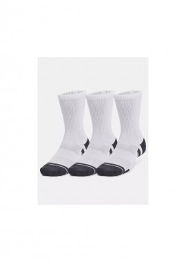 Under armour - Under Armour 1379512-100 Αθλητικές Κάλτσες Λευκές 3 Ζεύγη