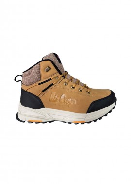 Lee - Lee Cooper Καφέ Ανδρικά Μποτάκια Αδιάβροχα LCJ-23-01-2037M
