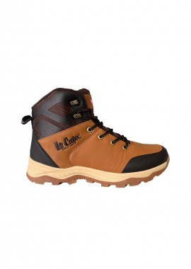 Lee - Lee Cooper Καφέ Ανδρικά Μποτάκια Αδιάβροχα LCJ-23-01-2046M