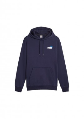 Puma - Puma Ανδρικό Φούτερ με Κουκούλα Μπλε 674471-06