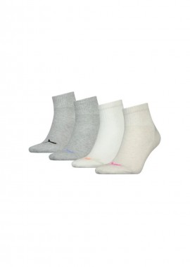 Puma - Puma Heart 701224206-002 Αθλητικές Κάλτσες Πολύχρωμες 4 Ζεύγη