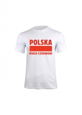 - Tshirt Polish BialoCzerwoni white S337909