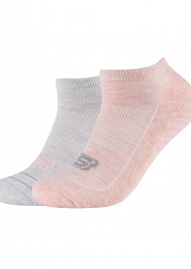 Skechers - Skechers 2PPK Basic Cushioned Sneaker Socks SK430244281