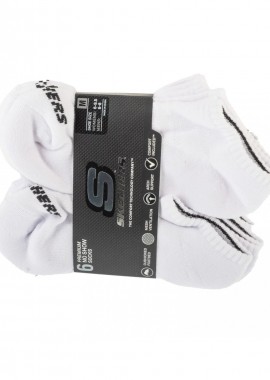 Skechers - Skechers 6pk Core Lowcut Md Socks S118209WHT