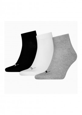 Puma - Puma Quarter Plain Socks 3 Pairs 93858917