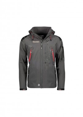Geographical Norway - Geographical Norway Techno DB MEN 056 WU1060HGNDARK GRAY softshell jacket