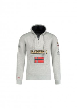 Geographical Norway - Geographical Norway Gymclass EO DB 100 M sweatshirt WU6620HGNOBlended Gray