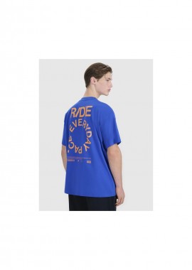 4f - Men's oversize printed Tshirt 4F 4FWSS25TTSHM197936S