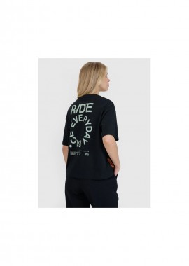 4f - Women's oversize printed Tshirt 4F 4FWSS25TTSHF199320S