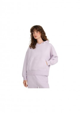4f - Women's sweatshirt 4F F1887 light purple 4FWAW25TSWSF1887 52S