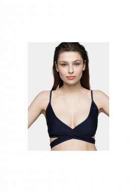 4f - 4F Women's Swimsuit Bikini Top H4L21KOS003G31S Navy Blue