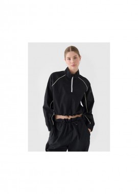 4f - Women's cropped transition jacket with a standup collar 4F 4FRSS24TTJAF088620S