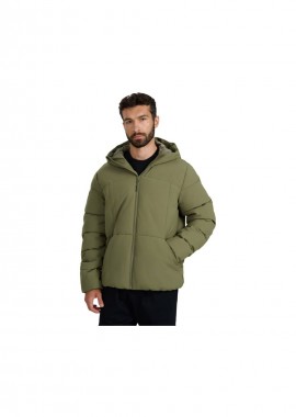 4f - Men's down jacket 4F M0710 khaki 4FWAW25TDJAM0710 43S