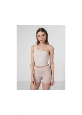 4f - Women's OneShoulder Yoga Crop Top 4F H4Z22TSD033