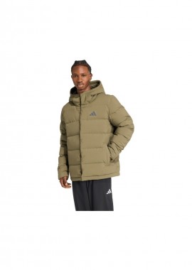 adidas performance - Men's adidas Helionic Climawarm Hoodie Jacket Olive JX0580