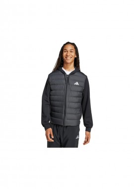 adidas performance - Men's adidas Essentials Climawarm Hybrid Down Hooded Jacket Black KA5251