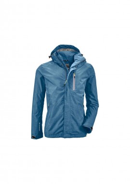 Killtec - Killtec jacket Carleb men's trekking waterproof jacket blue 34723872M