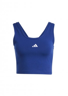 adidas performance - adidas Essentials Small Logo Cotton Lifestyle Tank W JC5939
