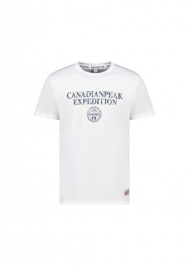 Canadian Peak - Canadian Peak JVICKEAK WHITE RM MEN 254 Tshirt RBMSZ1308HCPBLANC