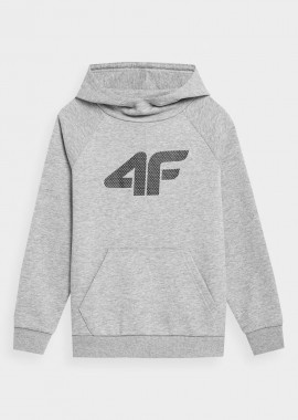 4f - Sweatshirt 4F Jr 4FJSS23TSWSM220 cool light gray