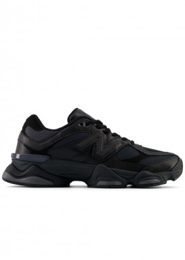New balance - New Balance 9060 Triple Black Leather U9060NRI MBS