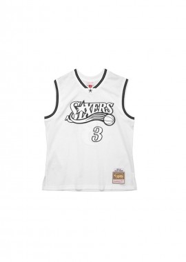 - Mitchell Ness NBA Swingman Philadelphia 76ers Allen Iverson TShirt