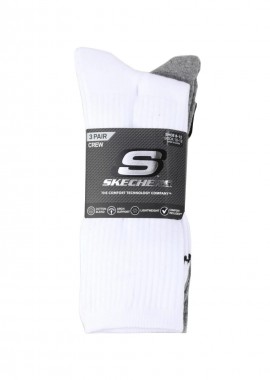 Skechers - Skechers 3pk Unisex Non Terry Crew S601102107