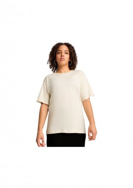 Puma - Puma ESS Relaxed Tee beige women's tshirt 684971 87