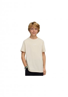Puma - Puma ESS Small No 1 Logo Centered Tee for Kids Beige 692975 87