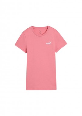 Puma - Puma Women's ESS Small No 1 Logo Tees Pink 682373 25