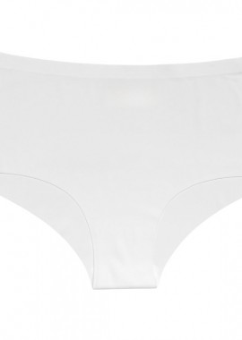 NUDS - Ψηλόμεσο midi slip χωρίς ραφές ΛΕΥΚΟ