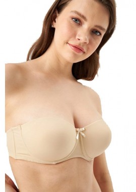 EROS - Σουτιέν Strapless με μπανέλα & ενίσχυση | 1027 ΜΠΕΖ