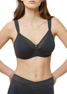 TRIUMPH - Σουτιέν minimizer με 3D μπανέλα | True Shape Sensation W01 ΓΚΡΙ ΣΚΟΥΡΟ