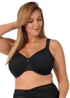 TRIUMPH - Σουτιέν minimizer με 3D μπανέλα | True Shape Sensation W01 ΜΑΥΡΟ