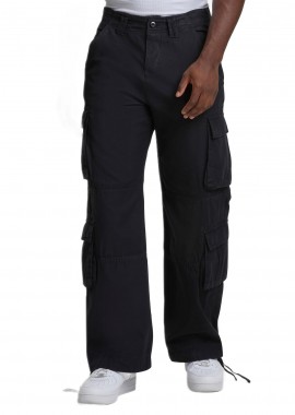 Urban Classics - Double Cargo Pants Urban Classics TB6644-00007 Black